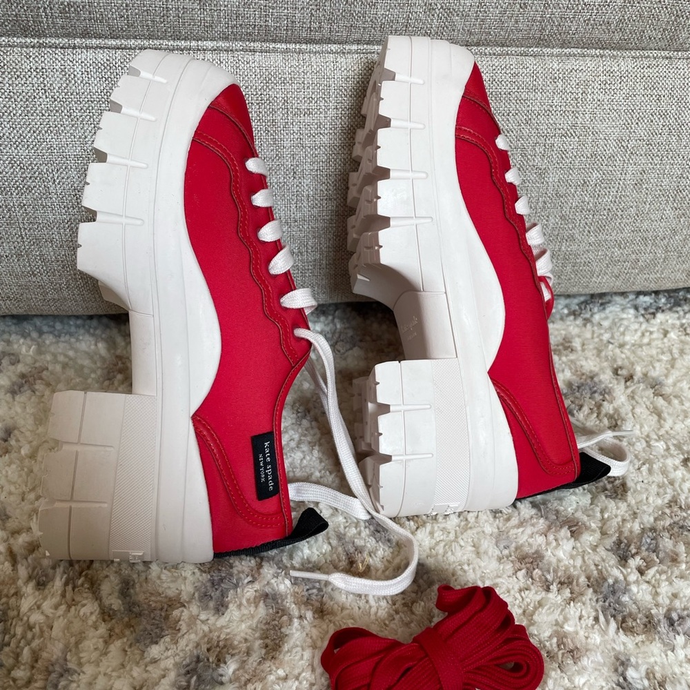 kate spade New York - Upstate Platform Sneakers - Picture 3 of 8